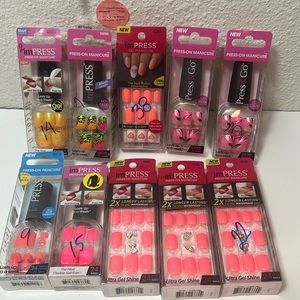 - (5)Kiss~imPress Press-On Manicure/Gel Nails/ACCENT